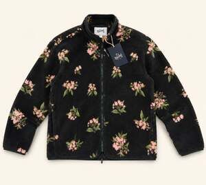 Woolrich x Target Unisex Floral Fleece Zip Jacket Size L